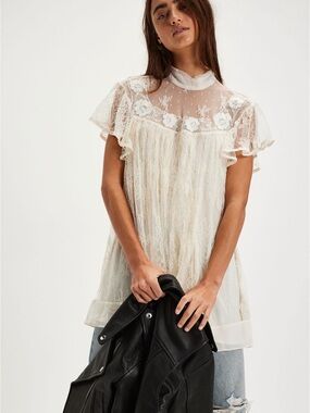 Free People Starry Eyed Mini Dress